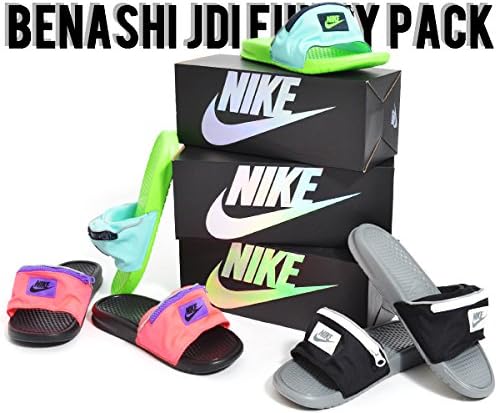nike fanny pack slides amazon