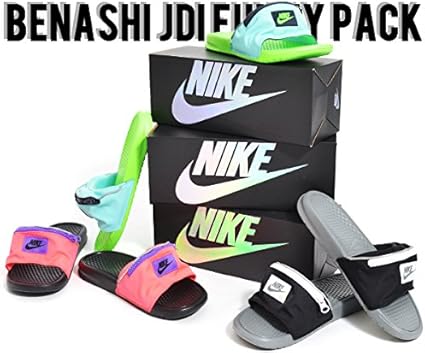 nike fanny pack slides amazon