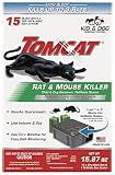 Tomcat 370910 Rat & Mouse Killer Refillable Station for Indoor/Outdoor Use - Child & Dog Resistant, 4 Pack