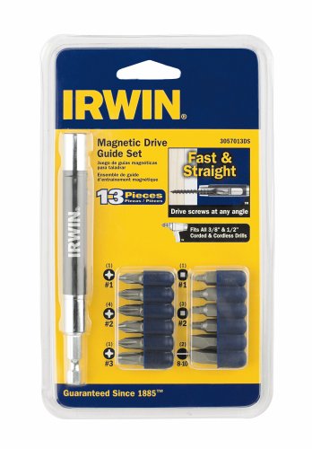 Irwin Industrial Tools 3057013DS Magnetic Drive Guide Set, 13-Piece