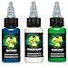 Millennium Mom's Nuclear UV Blacklight Tattoo Ink - 3 Color Set C - 1/2 oz