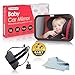 Baby Back Seat Mirror: View Infant in Rear Facing Car Seats. Backseat Mirrors