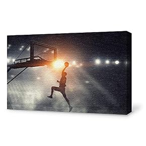 Sports Pictures Home Wall for Bedroom Living Room Paintings Framed