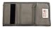 Rough Enough Mufti-functional Classic Stylish Vintage Fancy Mini Small Size Canvas Wallet Purse Holder Organizer Case With Durable YKK Zipper Trifold Coin Pocket for kids(Grey)