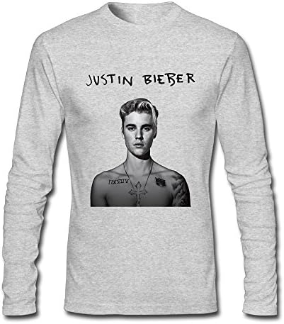 Justin Bieber Purpose Tour Men's Novelty T-Shirts Long Sleeves