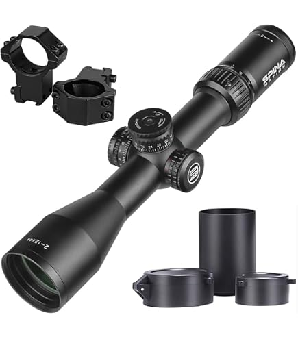 Cannocchiale SPINA OPTICS 4-16x44 SFP Con Reticolo Mil-dot, Tubo 30mm, Impermeabile E Antiappannamento - 2