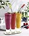 Reusable Boba Straws and Smoothie Straws with Silicone Tips, 12mm/0.5