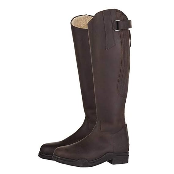 Hkm Ladies Country 'Artic' Leather Horse Riding Yard Boots
