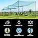 Fortress Ultimate Baseball Batting Cage [20', 35', 55', 70'] | #42 Grade Net with Steel Poles