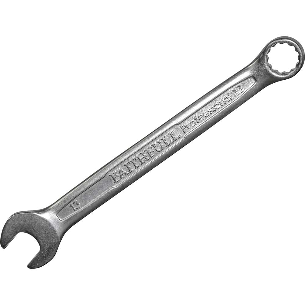 Faithfull SPAC13 13mm Combination Spanner CV Satin Finish
