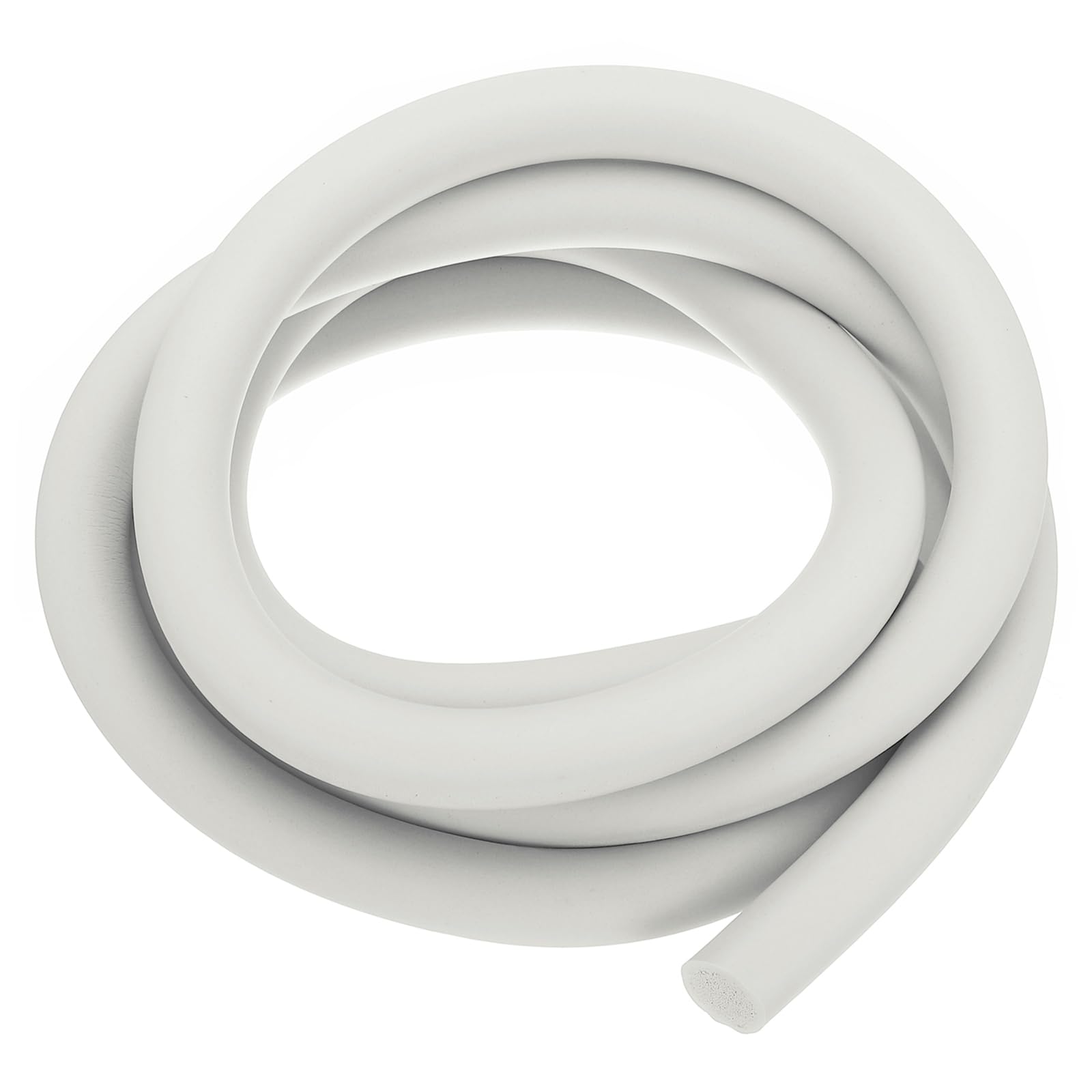 PATIKIL 6.5Ft Backer Rod 1 Inch EPDM Rubber Caulk Saver Concrete Expansion Joint Concrete Expansion Filler Weather Strip Seal for Gaps and Joints, White