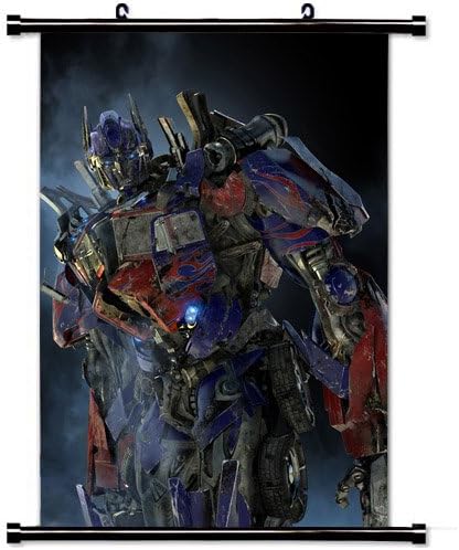 Optimus Prime Transformers Art Poster Home Decor Wall Scroll Poster Fabric Painting 23.6 X 35.4 Inch (60cm X 90 cm)