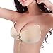 Women's Self Adhesive Bras Invisible Strapless Backless Bra Nude D