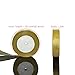 Organza Ribbon,KAKOO 2 Pack 25 Yard 20mm Wide Glitter Trimmings Decorative Ribbons for Gift Wrapping (B-Gold&Silver)