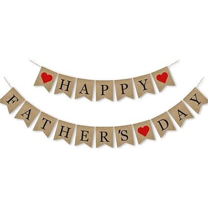 Hihey Happy Father S Day Bunting Banner Father S Day Party