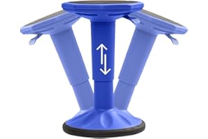 SCHOOLED Adjustable Wobble Stool - Wobble Chair Middle and High School Students - Flexible Seating for Classrooms - Adjusts from 17" - 23"