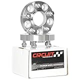 Pair of Circuit Performance 25mm Thick | 5x100 | 12x1.25 | 56.1mm Centerbore Hubcentric Wheel Spacers for Scion FRS BRZ Subaru WRX Impreza