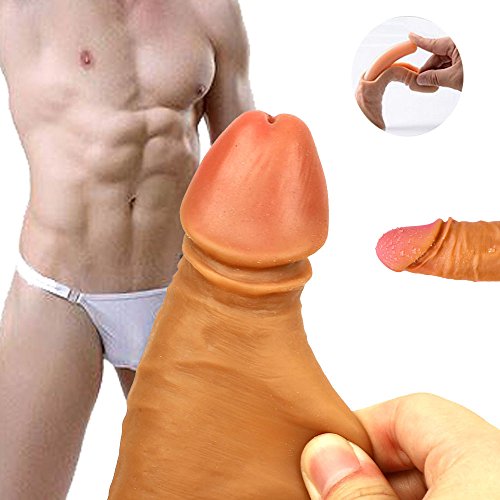 Huge 8 inch Soft Silicone Lifelike Realistic Toy With Strong Suction Cup Hands Private package A01