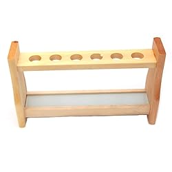 Chiloskit 21mm/0.81" Hole Wood Wooden Test Tube
