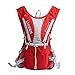 LANZON 2L Hydration Pack (NO Bladder), Marathon Running Vest, Hiking Cycling Backpack (2L Hydration Vest (NO Bladder) - Red)