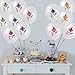24 Pcs 12'' Shark Latex Balloons for Kids Baby Shark Party Supplies,Shark Family Birthday Party Decorations