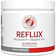 Reflux Digestive Supplement - Peach Mango Flavor - Each Tub = 30 Scoops = 30 Servings - Mucosal Support for Acid Issues - with Mucosave FG and Slippery Elm Bark (1 Tub)