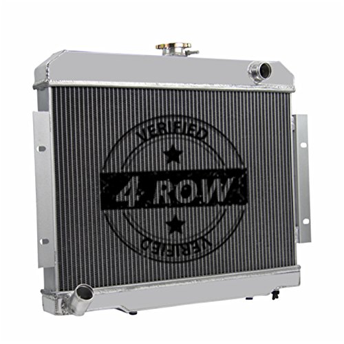 Primecooling 62MM 4 Row Core Aluminum Radiator for Jeep CJ5, CJ6, CJ7 1972-86/Commando J10 Cherokee 1973-75 - Thumbnail 7