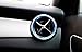 iJDMTOY 5pc Sports Blue Aluminum Air Condition Vent/Opening Decoration Cover Trims For Mercedes CLA GLA Class
