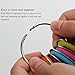 ANPHSIN 10 Pieces Stainless Steel Measuring Cups and Spoons Set with Silicone Handle Grip Perfect for Baking Accessories