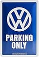 VW GTI Parking Only Blechschild - Original Classic Parts 30x40cm