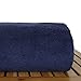 BC BARE COTTON Luxury Hotel & Spa Towel Turkish Cotton Oversized Bath Sheets - Navy - (40x80 inches, Set of 1)