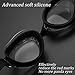 Aegend Swim Goggles, Swimming Goggles of Flat Lens for Men Women Adult Youth Kids Children, Anti-Fog UV Protection Leak-Proof Triathlon Swim Goggles Mirrored/Clear with Free Protection Case