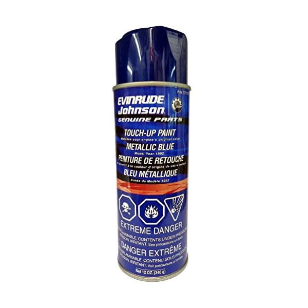 OEM-BRP-OMC-Johnson-Evinrude-1992-Metallic-Blue-Touch-Up-Spray-Paint