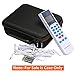 LTGEM EVA Hard Case for HealthmateForever YK15AB TENS Unit Electronic Pulse Massager