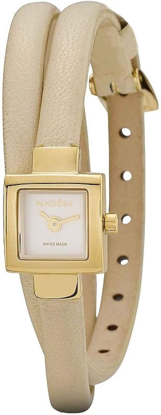 Pandora Women's Quartz Watch 812028WH 812028WH with Leather Strap