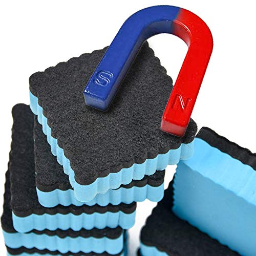 12 Pack Dry Erase Erasers, Whiteboard Eraser Chalkboard Dry