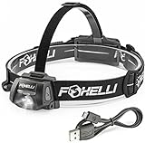 USB Rechargeable Headlamp Flashlight - Provides up to 100 Hours of Constant Light on a Single Charge, New Ultra Bright 280 Lumens Cree XP-G2 Led Headlight, Waterproof, Impact Resistant, Lightweight & Comfortable, BONUS - 2 Mini USB Charging Cables