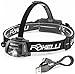 Foxelli USB Rechargeable Headlamp Flashlight - 100 Hours of Constant Light on a Single Charge, Ultra Bright, Waterproof, Impact Resistant, Lightweight & Comfortable, Two Mini USB Charging Cables Incl.