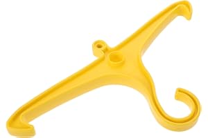 BESPORTBLE Wetsuit Hanger for Scuba Surfing and Diving Gear – Yellow Vented Drying Hanger for Rash Guards,
