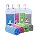 [4 Pack] Cooling Towel (40"x12"), Ice Towel, Soft Breathable Chilly Towel, Microfiber Towel for Yoga, Sport, Running, Gym, Workout,Camping, Fitness, Workout & More Activities