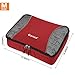 Gonex Packing Cubes for suitcase, 9 Set Lightweight Travel Luggage Packing Organizers with Laundry Bags Travel Essentials Travel Bags for Carry on Suitcases