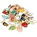 Youkwer 30pcs Mixed Colorful Charms Pendants for Jewelry Making, DIY Craft Charms Bulk for Necklace Bracelet Jewelry Making Crafting(30 Colorful Charms A2)