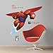 RoomMates RMK2761GM Big Hero 6 Baymax Peel and Stick Giant Wall Decals