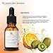 Advanced Vitamin C Firming Eye Gel (0.5 oz) | 5% Vitamin C, 0.5% Ferulic Acid, Hyaluronic Acid | Prevents and Decreases Fine Lines, Dark Circles and Puffiness