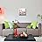 Canvas Prints Wall Art - Cute Birds in Garden with Butterfly and Flowers - 16" x 16"