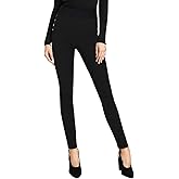 Hybrid & Company Women's Casual Leggings Elastic Waistband Skinny Pants