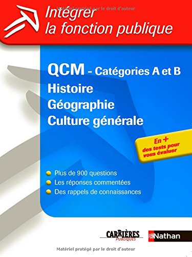 QCM catégories A et B