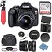 Canon EOS Rebel T7 DSLR Camera with 18-55mm DC III Lens and 32GB Memory Card, Carrying Case, Filters, Extreme Electronics Cloth + Morethumb 4