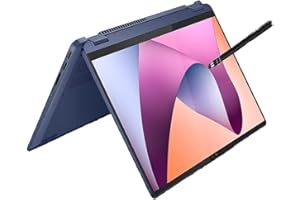 Lenovo Flex 5 2-in-1 14in WUXGA 2-in-1 Touchscreen Laptop Ryzen 7 (8 Core) up to 4.5GHz 16GB RAM 512GB SSD WiFi Backlit Keyboard HDMI W11 Pen iSlik (Flex5 - Renewed), Blue