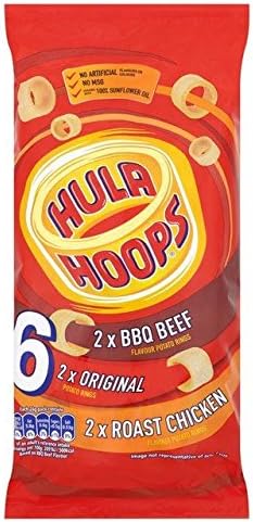 Hula Hoops Meaty Favourites 24g x 7 per pack